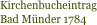Kirchenbucheintrag
Bad Münder 1784